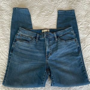 Madewell RoadTripper Skinny Jeans - size 30Tall